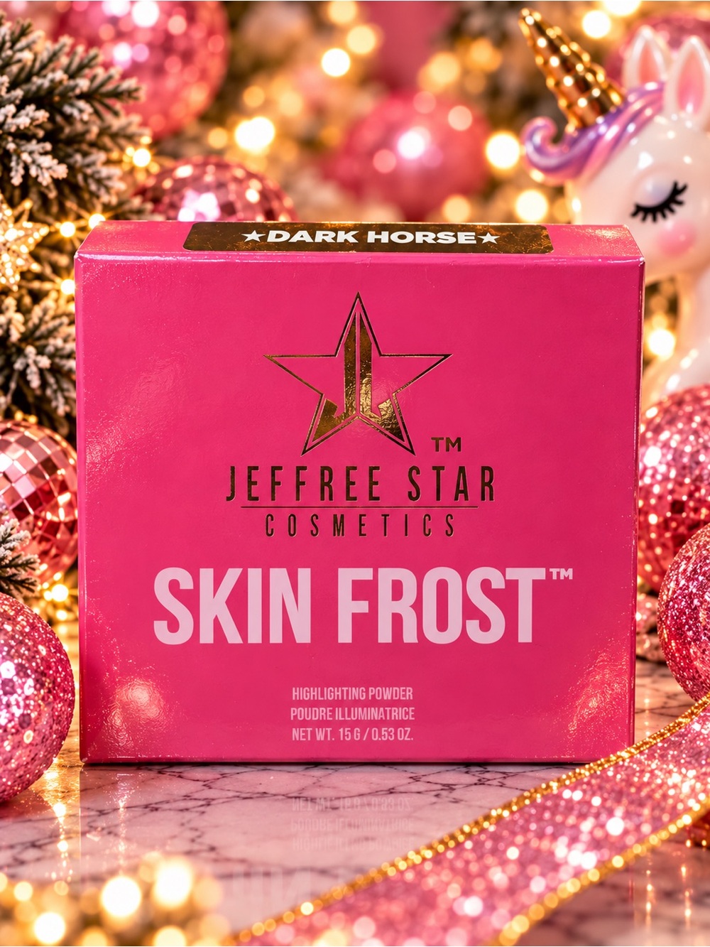 Jeffree Star Skin Frost Dark Horse 15g Discontinued Full Size Highlighter NIB